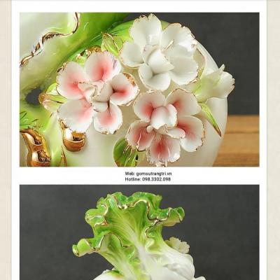 TƯỢNG BẮP CẢI VÀ HỒ LÔ PHONG THỦY